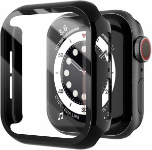 AMAPC for Apple Watch ケース Apple Watch Series 6/SE/Series 5/Series 4 44mm 用 ケース 一体型 apple watch 用 カバー アップルウォ