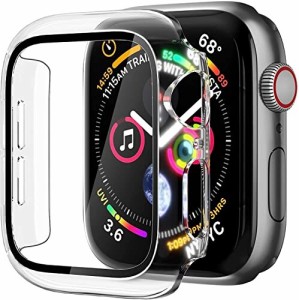 AMAPC for Apple Watch ケース Apple Watch Series 6/SE/Series 5/Series 4 44mm 用 ケース 一体型 apple watch 用 カバー アップルウォ