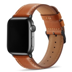 Tasikar コンパチブル Apple Watch バンド 41mm 40mm 38mmアップルウォッチ バンド， 高級 本革 交換バンド ビジネス Apple Watch シリー