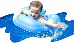 子ども浮き輪 ベビー 赤ちゃん うきわ 浮輪 フロート ハンドポンプ付き 強い浮力 プール ビーチ 海水浴 水遊び 水泳 幼児用 キッズ 6~36