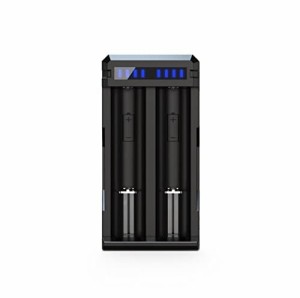 XTAR Fast Charging シリーズ 高速充電器 SC2 MAX3A (Li-ion/IMR/INR/ICR/ニッケル水素/ニッケルカドニウム電池 対応充電器 ）急速充電コ