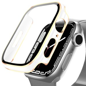 DYAOLE 対応 Apple Watch Series SE2/SE/6/5/4 ケース 44mm アップルウォッチSE2/SE/6/5/4 ケース 44mm 光沢2色ケース 対応 アップルウォ