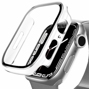 DYAOLE 対応 Apple Watch Series 9/8/7 ケース 45mm アップルウォッチ9/8/7 ケース 45mm 光沢2色ケース 対応 アップルウォッチ カバー ガ