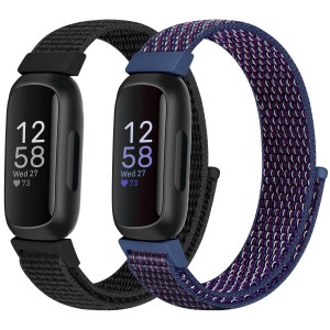 (Bcuckood) 腕時計バンド Fitbit Inspire 3/Inspire 2/Inspire HR/Inspire/Fitbit Ace 3/Ace 2 レディース メンズ キッズバンド ナイロン