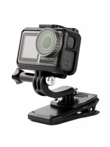 SINTYAN GoProクリップマウント J型フックバック 360°回転式 GoPro全般のカメラ/OSMO Action対応