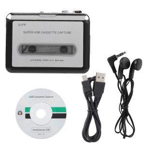 カセットテープ、使いやすい高性能便利なカセットプレーヤー、歌の友人の家族の贈り物を聞くため