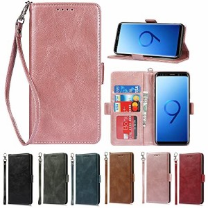 Eastwave サムスン ギャラクシー S9 Plus ケース 手帳型 samsung galaxy s9plus ケース 手帳型 galaxyS9 Plus Case ケース カバー ストラ