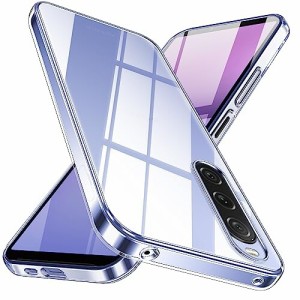 Xperia 10 V ケース クリア SO-52D SOG11 スマホケース 透明 カバー tpu 薄型 軽量 ソニー エクスペリア 10V ストラップホール付き ソフ