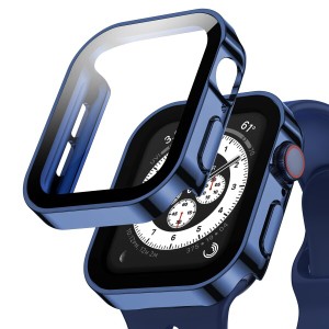 Singiuzoo Apple Watch 用 防水ケース 45mm 44mm 41mm 40mm アップルウォッチ ケース 3D直角エッジデザイン 保護 アップルウォッチ Serie