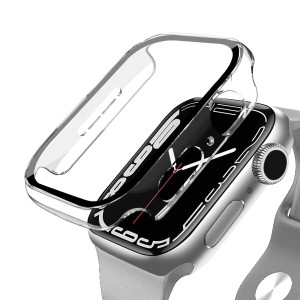 ANYOI 対応 Apple Watch ケース Series SE2/SE/6/5/4 44mm アップルウォッチ 保護 カバー ガラスフィルム 一体型 アップルウォッチ ケー