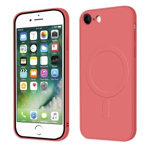 iPhone SE第3世代、iPhone SE2、iPhone8、iPhone7 ケース MagSafe対応ケース シリコン 耐衝撃 TPU 薄型 アイフォン 8 カバー シリコン 軽
