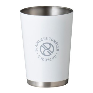 OGR ステンレス タンブラー コンビニ コーヒーカップ 450ml 真空 保温 保冷 マグカップ ホワイト