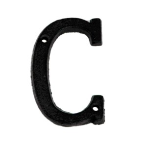 アルファベット イニシャル 数字 Metal Letter 鋳物 キャストアイアン インダストリアル ガレージ DIY おしゃれ ;AVSB-087C