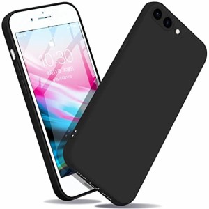 iPhone8Plus iPhone7Plus ケース リキッドシリコン 耐衝撃 レンズ保護 薄型 iPhone 8 Plus カバー 指紋防止 ソフト ワイヤレス充電対応 