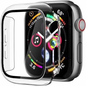ILYAML for Apple Watch ケース Apple Watch Series 8/Series 7 41mm 用 ケース 一体型 apple watch 用 カバー アップルウォッチ ケース 