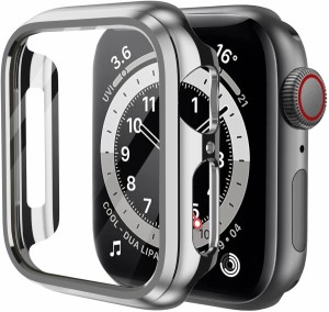 ILYAML for Apple Watch ケース Apple Watch Series 8/Series 7 45mm 用 ケース 一体型 apple watch 用 カバー アップルウォッチ ケース 
