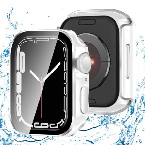 FAZHAN 対応 Apple Watch Series SE2/SE/6/5/4 44mm ケース アップルウォッチSE2/SE/6/5/4 44mm ケース 防水2色ケース 対応 アップルウォ