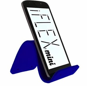 iFLEX スマホスタンド 変形自在 多用途 汎用性 シリコン製 持ち運び グリップ 角度自由 ホルダー 卓上 ミニ クラシックブルー