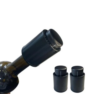 ワイン栓ワインストッパー酸化防止ワインボトル栓真空保存ワインキャップ空気抜きワイン蓋鮮度を保持ステンレス鋼製リサイクル漏れ防止バ