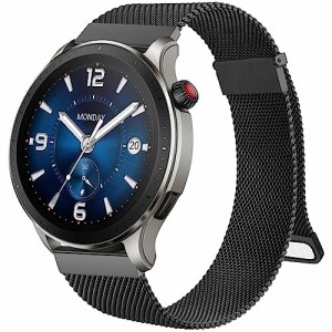 (Vancle) 22mm バンド for Amazfit GTR4 バンド/Amazfit GTR 47mm / GTR 2 / GTR 2e / GTR 3 / GTR3 Pro/GTR 4 / Stratos 3 / Stratos 2,