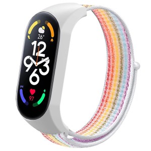 (AGUPERFIT) コンパチブル Xiaomi Smart Band 7 バンド Mi スマートバンド 6 ストラップ Mi スマートバンド 5 ベルト 柔らかく快適で軽量