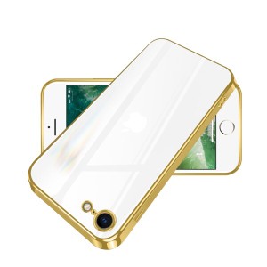 iPhoneSE2 iPhoneSE3 iPhone7 iPhone8 ケース クリア バンパー カバー アイフォンSE3 透明 スマホケース TPU 薄型 全面保護 耐衝撃 軽量 