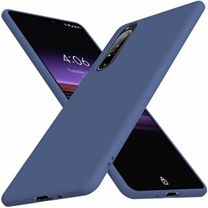 Xperia 1 ii ケース 耐衝撃 シリコン TPU SO-51A SOG01カバー 薄型 軽量 柔軟 磨り表面 衝撃吸収 指紋防止 ワイヤレス充電対応 ストラッ