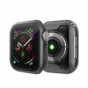 FYOUNG Compatible Apple Watch Series 4 保護ケース 40mm/44mm スクリーンプロテクターカバー 全面保護カバー 着装まま充電可能 耐衝撃/