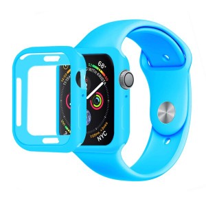 Compatible Apple Watch Series 4 保護ケース 40mm FYOUNG スクリーンプロテクターカバー 全面保護カバー 着装まま充電可能 耐衝撃/軽量/