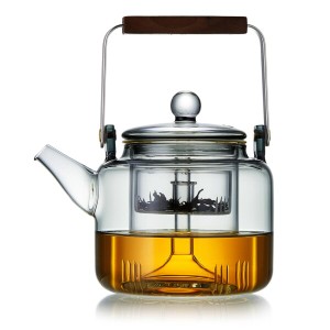 Unbreakable NB4016 ティーポットガラス 耐熱 直火対応 茶漉し付き 紅茶 中国茶 日本茶 1030ml