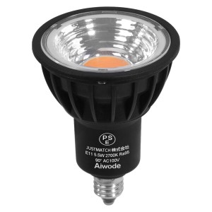 Aiwode E11 LEDスポットライト LED電球 E11口金 5.5W(60W形相当)電球色2700K CRI95 明るさ550lm 調光不可広角90°絶縁材料本体LED電球 (