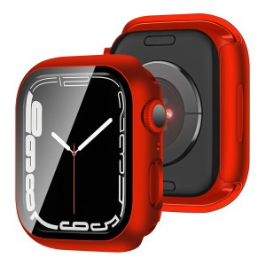 FAZHAN 対応 Apple Watch Series 9/8/7 41mm ケース アップルウォッチ9/8/7 41mm ケース 対応 アップルウォッチ カバー ガラスフィルム 