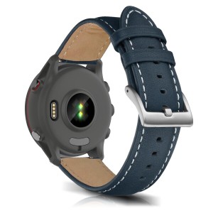 (LanQii) 18mm レザーバンド Huawei Watch GT4 41mm/Garmin Venu 3S 41mm/Garmin Forerunner 265S/255S/Venu 2S 対応 バンド PUレザー素