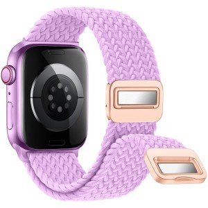 (Sunhel) コンパチブル アップルウォッチ バンド Apple Watch バンド 磁気吸着式バックル 強力な磁石 サイズ調整が簡単 ナイロン素材 編