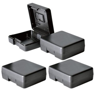 GoPro HERO11/10/9 バッテリーケース ４個セット 充電池ケース microSDカード収納 DJI 他