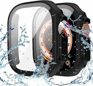 AMAPC for Apple Watch 防水ケース 40mm 41mm 44mm 45mm 対応 と互換性があり 数秒で Ultra シリーズの外観に変換できます IP68完全防水 