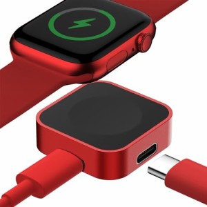 コンパチブル Apple Watch磁気充電器アダプタで、USB-C型またはiPhone電源ケーブルを繰り返し使用でき、コンパチブル iWatch Ultra のポ