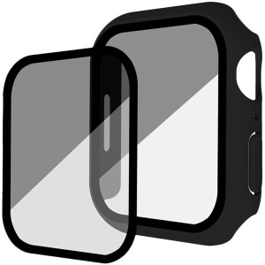 Miimall対応Apple Watch 6/SE/4/5 ケース Apple Watch 6 フィルム 覗き見防止 衝撃吸収 全面保護 落下防止 軽量 Apple Watch 40mm ガラス