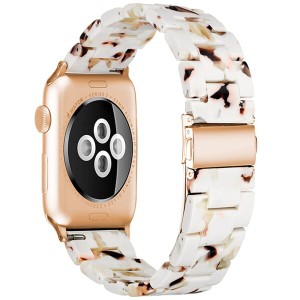 対応Apple Watch 9/8/7/1/2/3/4/5/6/SE/SE2 樹脂バンド Apple Watch 9 8 41mm 交換バンド バンド 樹脂材質 ステンレス 調節可能 アップル