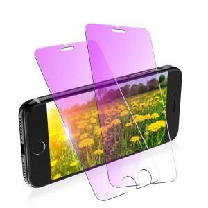 iphone8plus ガラスフィルム ブルーライトカット iPhone7plus フィルム ブルーライト アイフォン7プラス 保護フィルム あいふおん8プラス