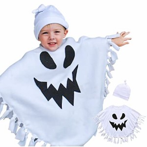 (Yumoki) 赤ちゃん ハロウィン 子供 男の子 キッズ 仮装 おばけ 幽霊 サイズ 90