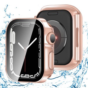 FAZHAN 対応 Apple Watch Series SE2/SE/6/5/4 44mm ケース アップルウォッチSE2/SE/6/5/4 44mm ケース 防水光沢ケース 対応 アップルウ