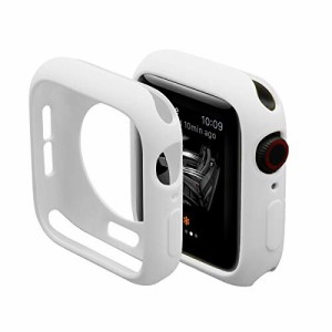 対応 Apple Watch 1/2/3 42ｍｍ専用ケース アップルウォッチシリーズ 2 スクラブカバー シンプル シリコン材質 TPU素材 擦り傷防止 防衝