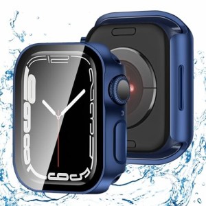 FAZHAN 対応 Apple Watch Series 9/8/7 41mm ケース アップルウォッチ9/8/7 41mm ケース 3D直角ケース 対応 アップルウォッチ カバー ガ