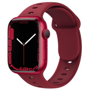 スポーツバンドコンパチブルApple Watch バンド49mm 45mm 44mm 42mm 41mm 40mm 38mm 女性男性用ソフトシリコン防水バンドコンパチブルiWa