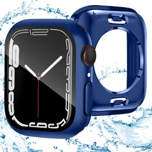DYAOLE 対応 Apple Watch Series 9/8/7 ケース 45mm アップルウォッチ9/8/7 ケース 45mm 360度完全防水 対応 アップルウォッチ カバー ガ