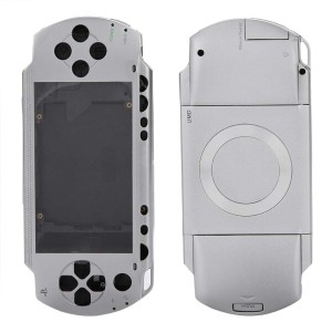 Archuu PSP1000交換用 フルハウジングコンソールゲームシェルケースカバー修理セット ボタンキット付き シェルショック吸収およびアンチ