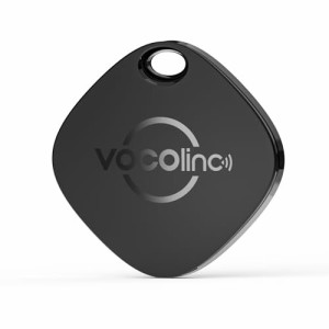 VOCOlinc Key Finder エアタグ 紛失防止タグ Appleの「探す」 (iOSのみ対応), 忘れ物防止 タグ 超薄(0.75 cｍ) スマートタグ Bluetooth 