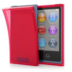 kwmobile 対応: Apple iPod Nano 7 ケース - カバー TPUシリコン 耐衝撃 透明 スリム 保護 アイパッドナノ