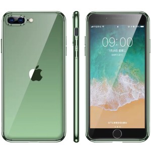 Tecxin iPhone 7plus ケース iphone 8plus透明シリコンソフトカバー7plus/8plusレンズオールインクルーシブアンチフォール超薄型ハイエン